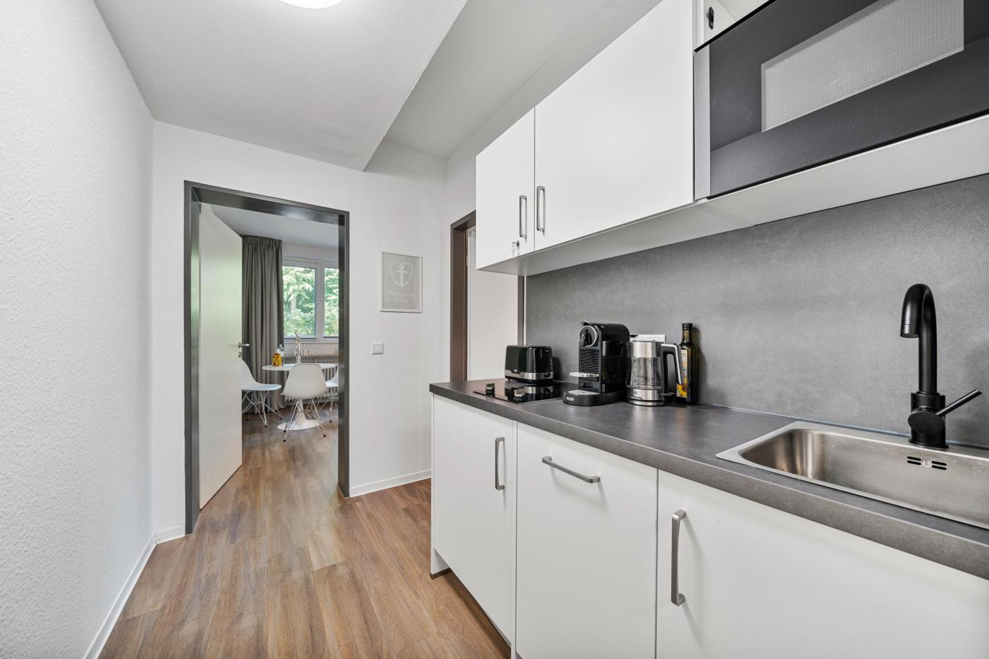Ankerherz Appartements Bei Blankenese Hamburgo Habitación foto