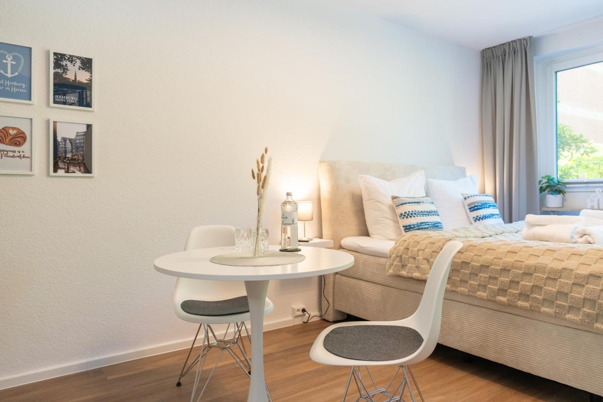 Ankerherz Appartements Bei Blankenese Hamburgo Habitación foto